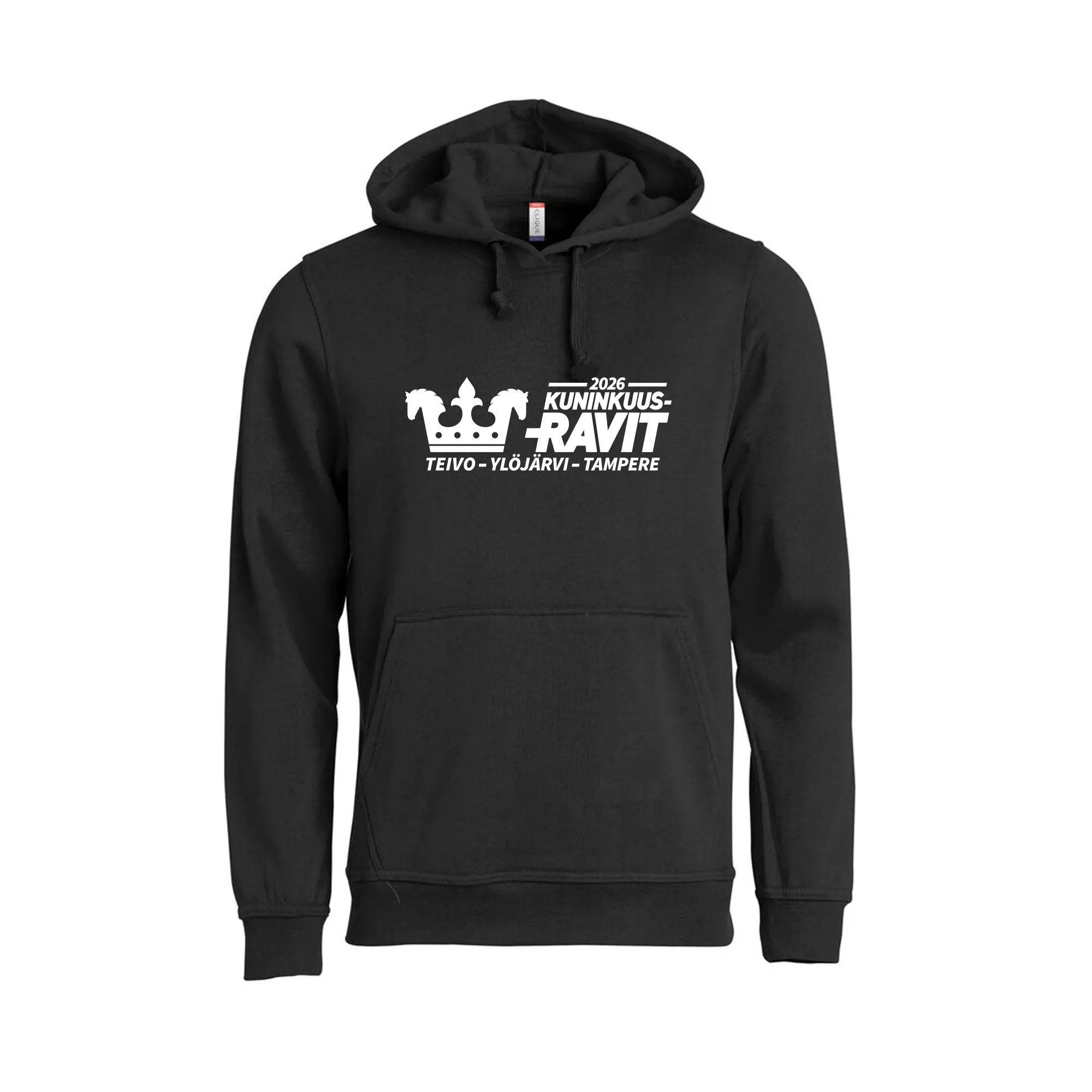 Huppari, unisex, paikkakuntalogolla