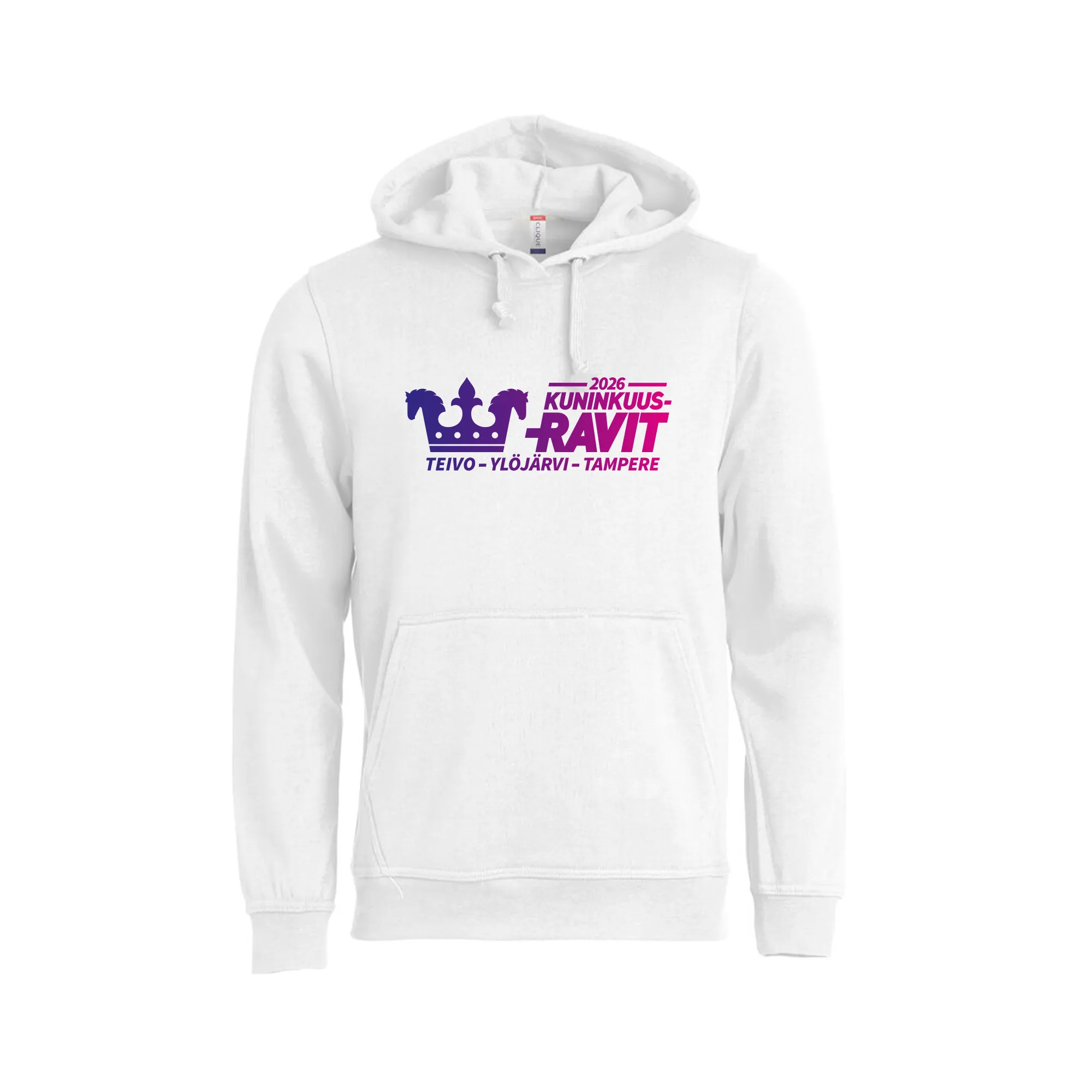 Huppari, unisex, paikkakuntalogolla