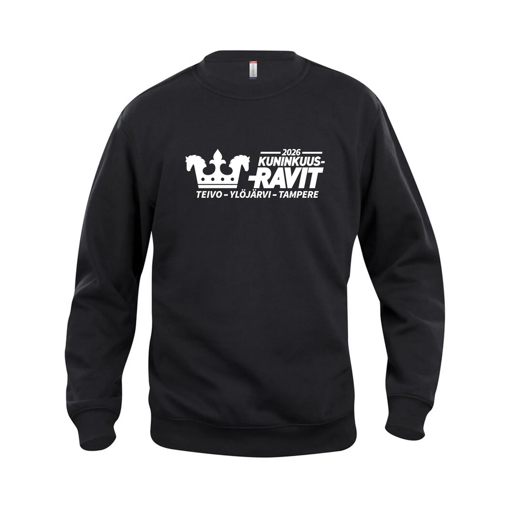 Collegepaita, unisex, paikkakuntalogolla