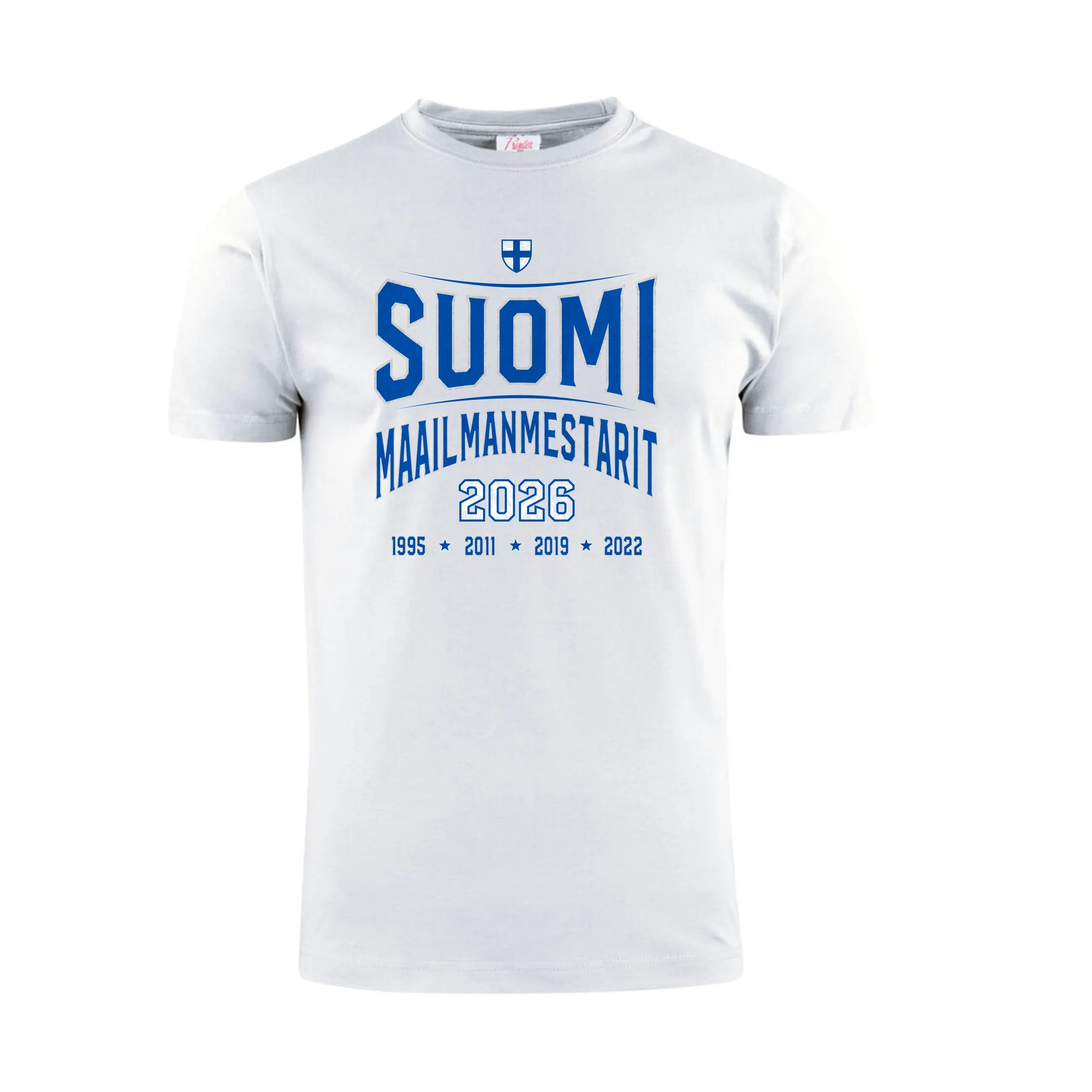 Suomi Maailmanmestarit 2026 T-paita