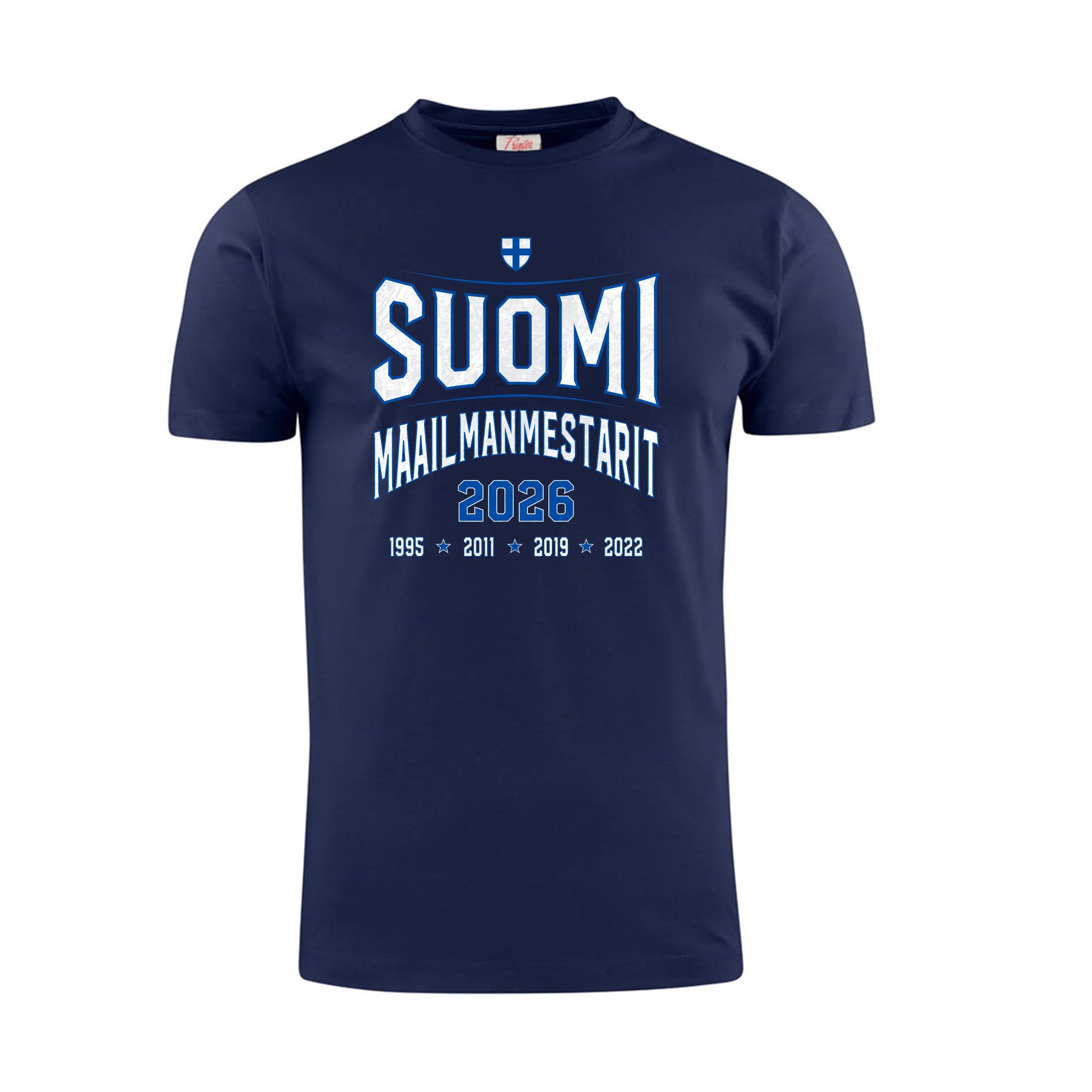 Suomi Maailmanmestarit 2026 T-paita