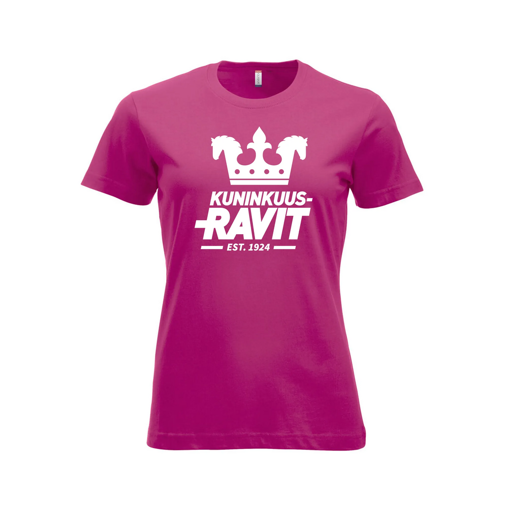 T-paita, naisten, est. logolla