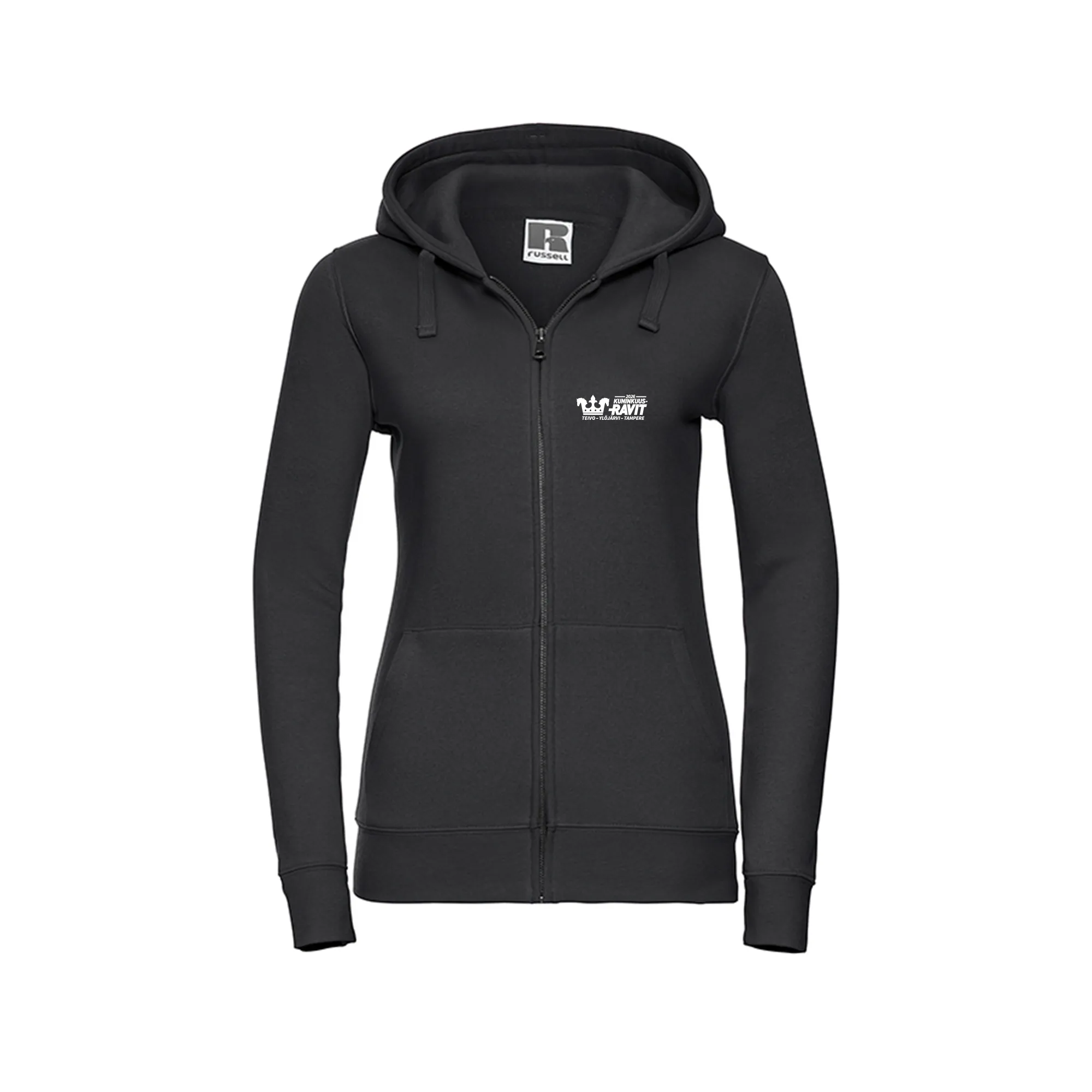 Vetoketjuhuppari, naisten, paikkakuntalogolla