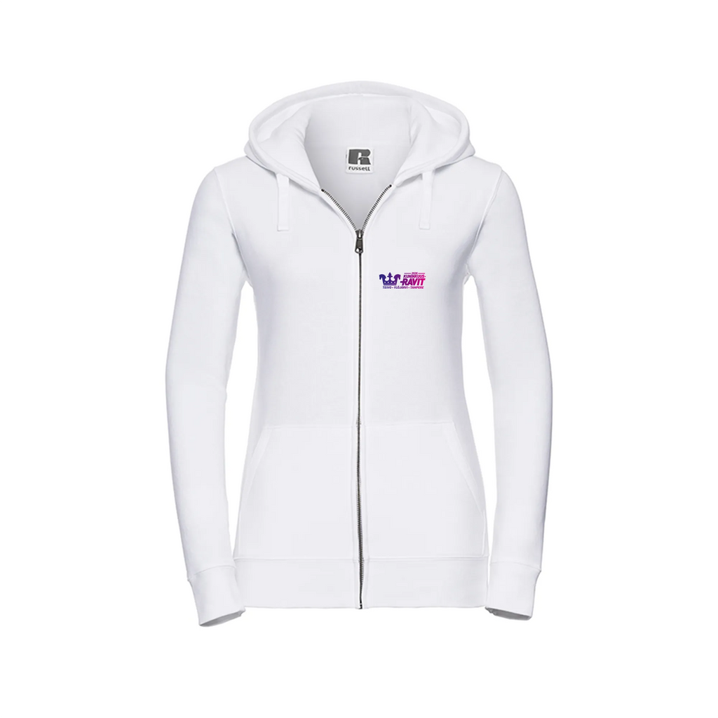 Vetoketjuhuppari, naisten, paikkakuntalogolla