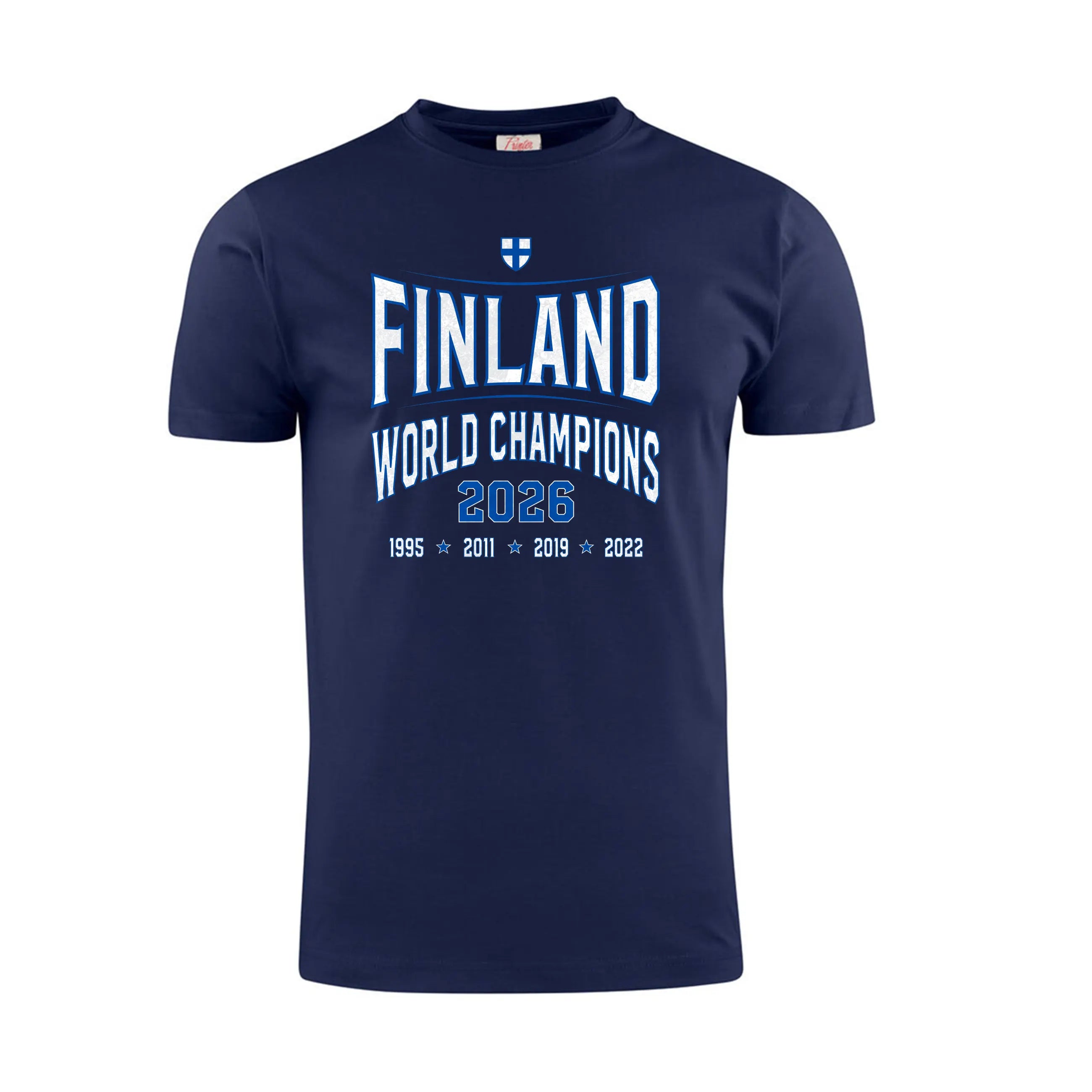 Finland World Champion 2026 T-paita